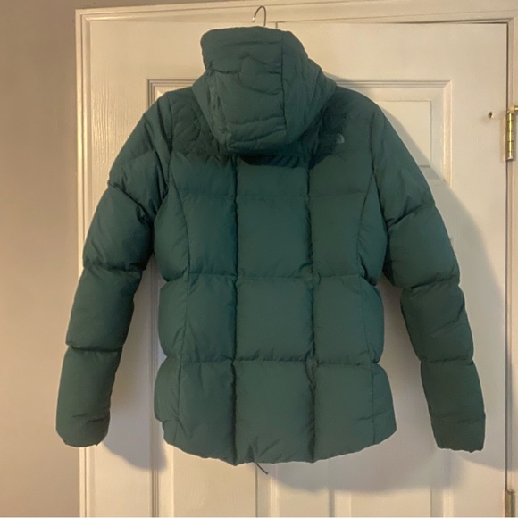 NORTH FACE // Green Down Coat // Size M - Picture 2 of 3